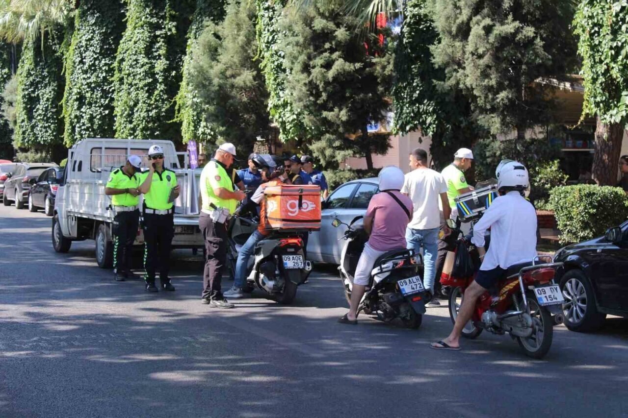 Aydın’da drone destekli asayiş ve trafik denetimi yapıldı