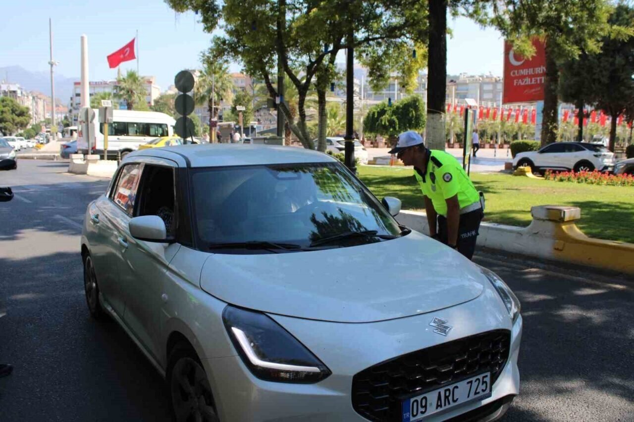 Aydın’da drone destekli asayiş ve trafik denetimi yapıldı