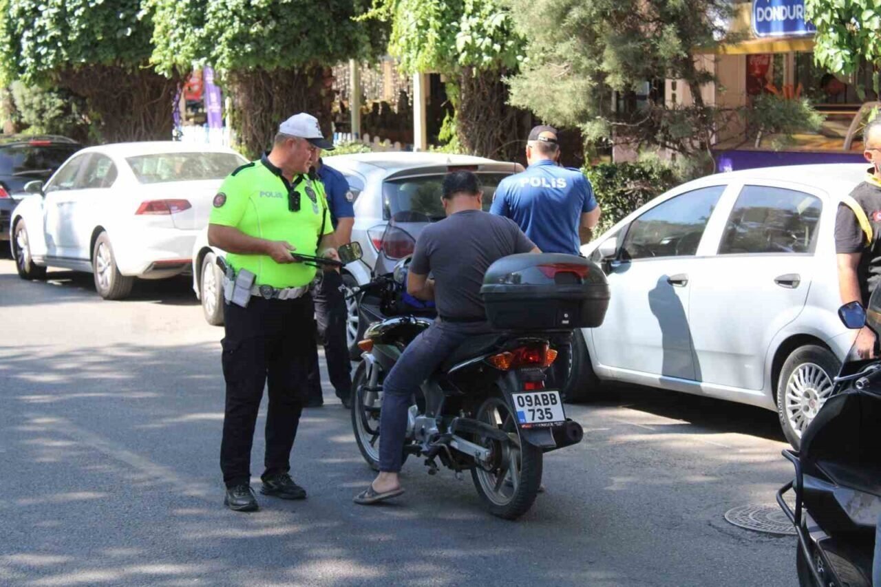 Aydın’da drone destekli asayiş ve trafik denetimi yapıldı