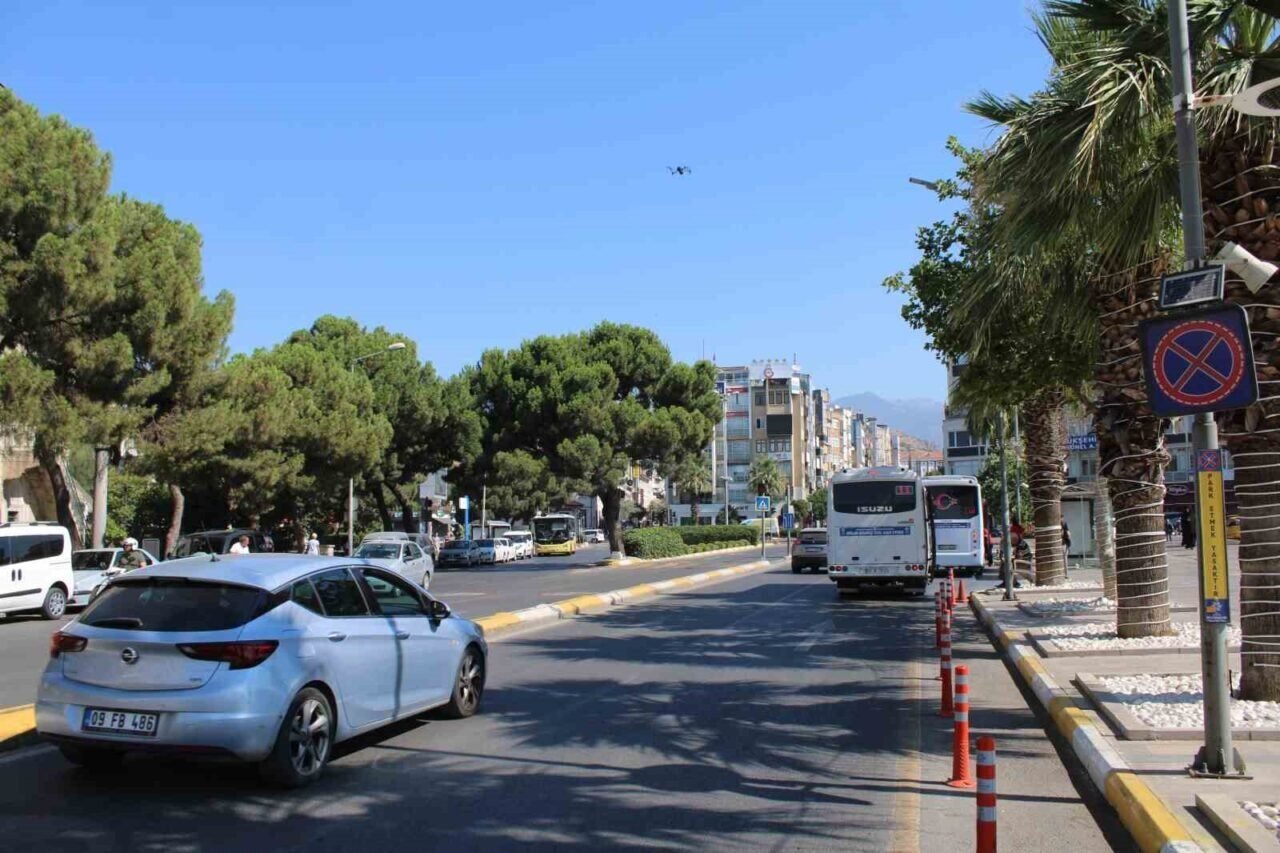 Aydın’da drone destekli asayiş ve trafik denetimi yapıldı