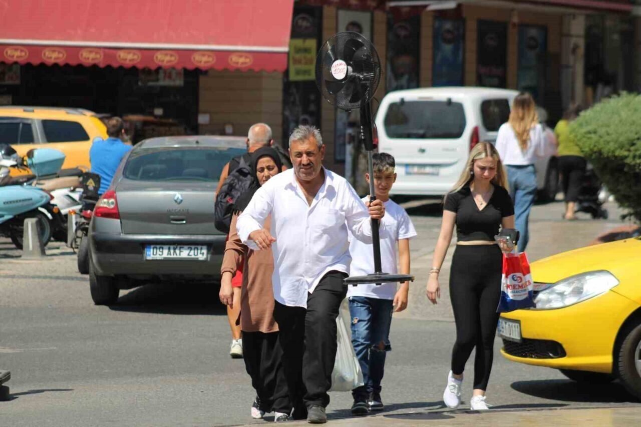 Aydın’da termometreler 44 dereceyi gördü