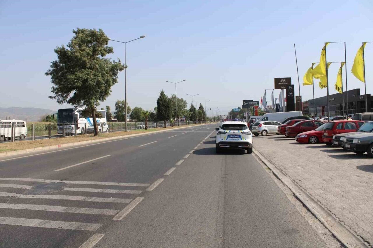 Aydın’daki kazada polis memuru yaralandı