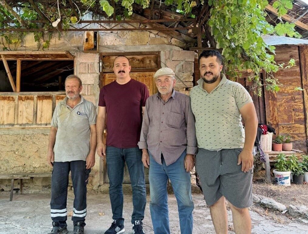 Başkan Kotan tarihi ambarları inceledi