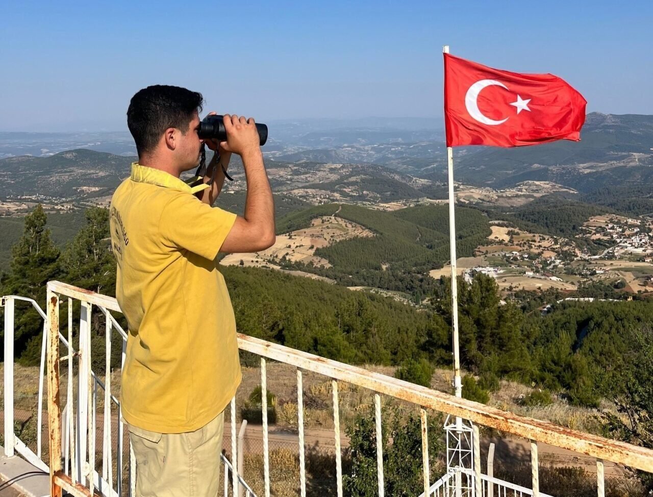 Bozdoğan’da ormanlar gözetleniyor Bozdoğan’da ormanlar gözetleniyor