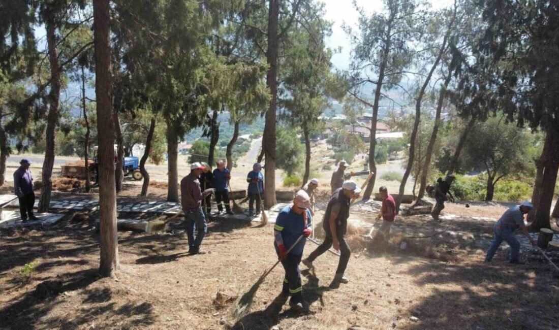 Bozdoğan Belediyesi, yaz aylarında artan orman yangını riskine karşı önleyici