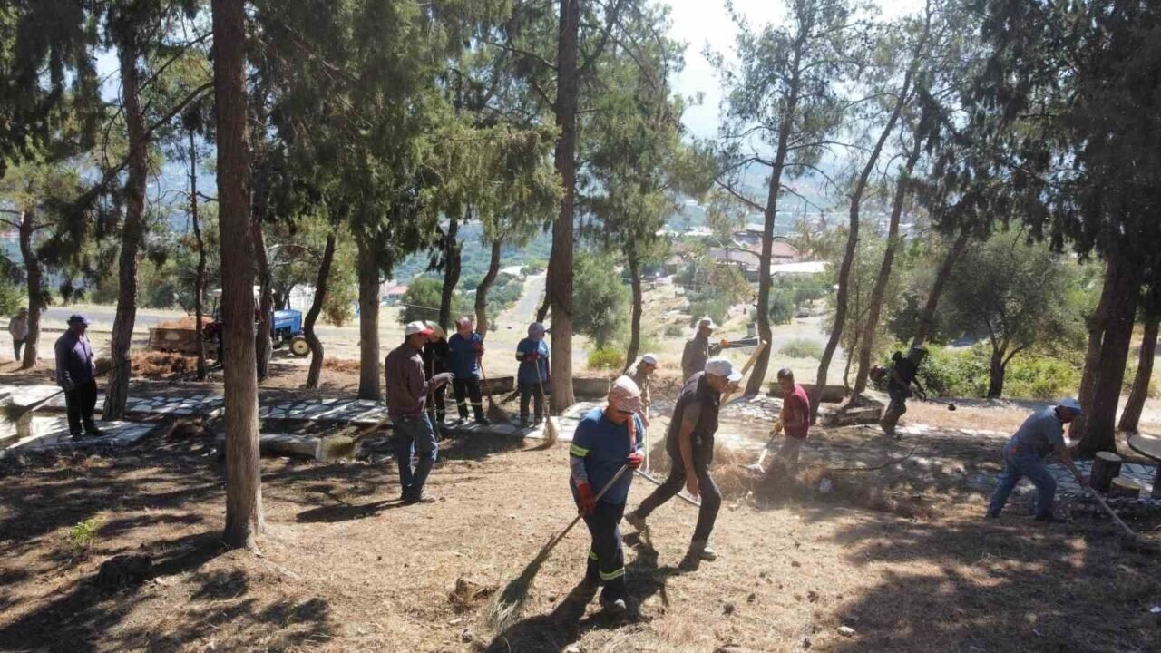 Bozdoğan’da yangın önlemi Bozdoğan’da yangın önlemi