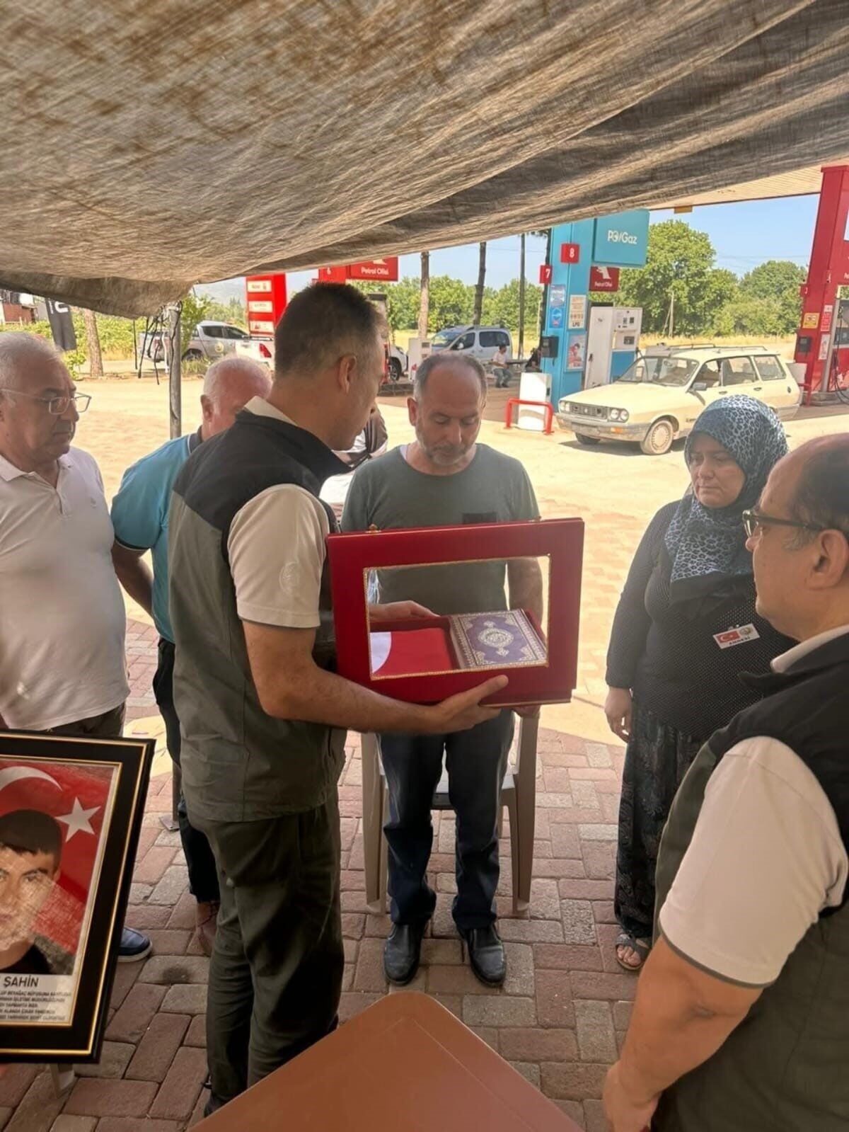 Denizli Orman Bölge Müdürü Köle orman şehitlerinin ailelerini ziyaret etti