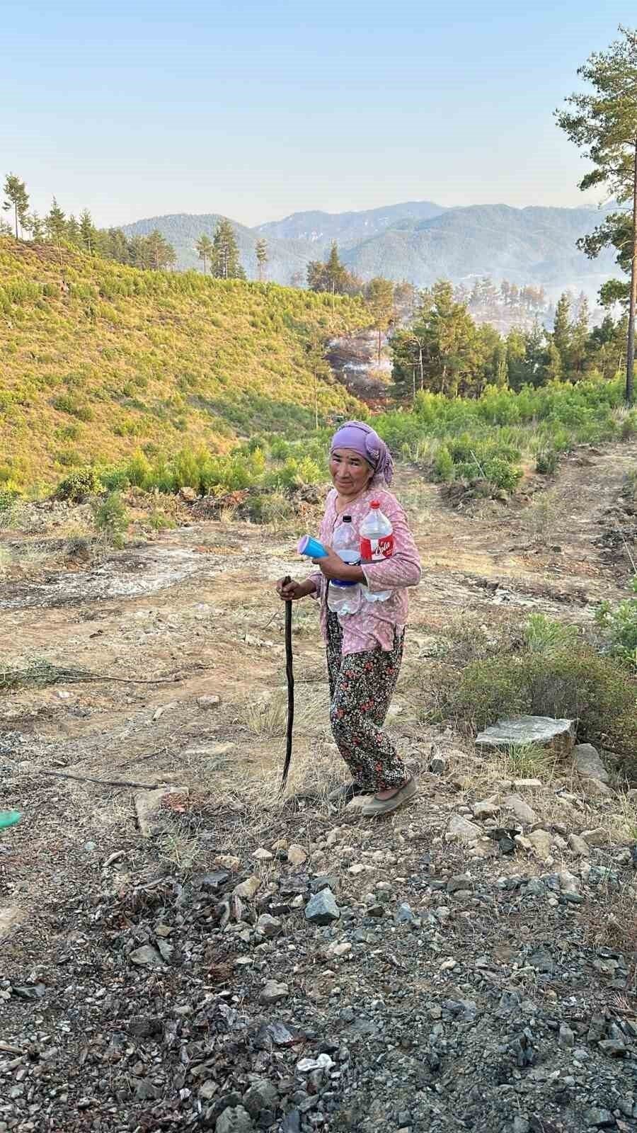 Denizli’deki orman yangını kısmen kontrol altına alındı