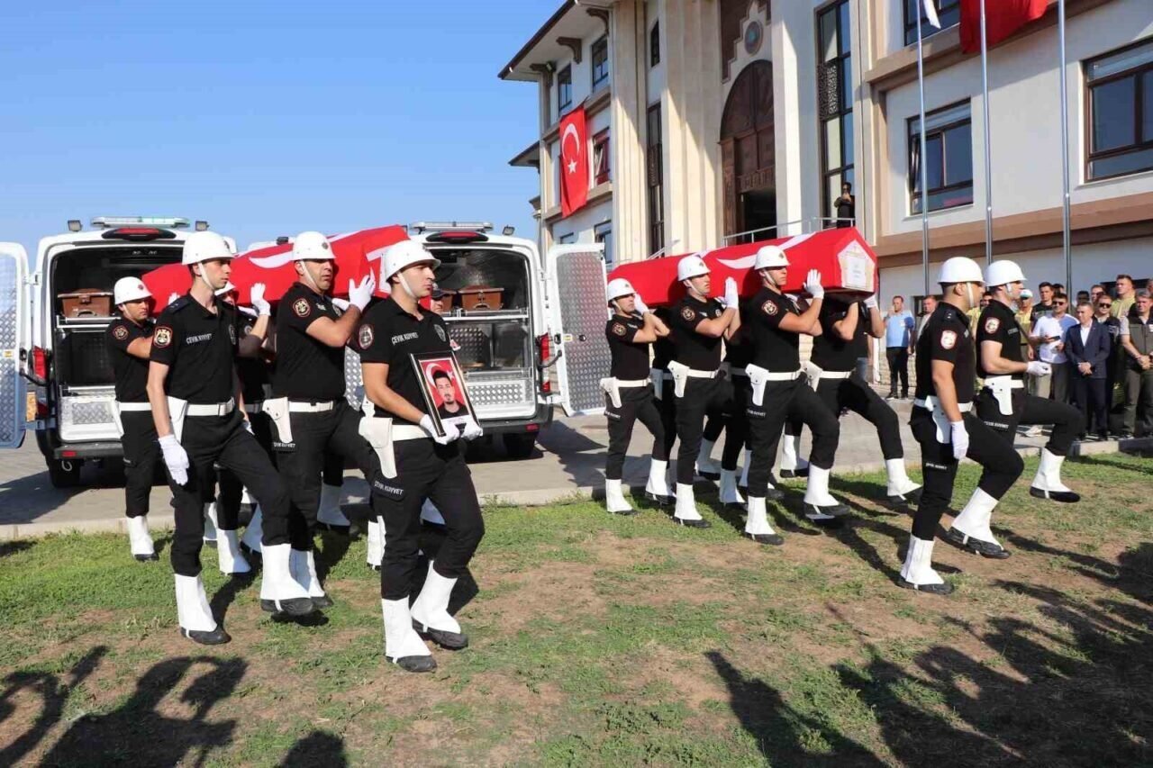 Denizlili şehit orman işçileri için tören düzenlendi
