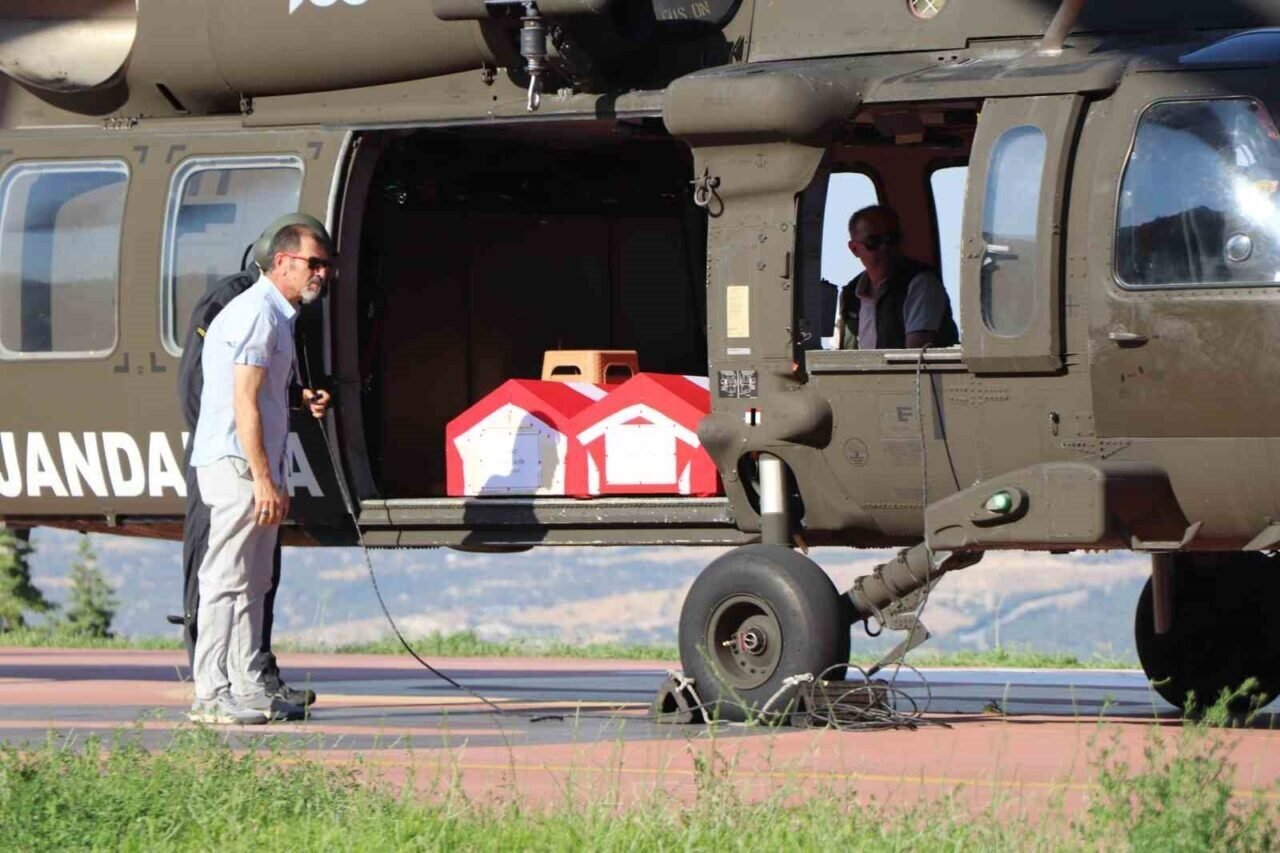 Denizlili şehit orman işçileri için tören düzenlendi