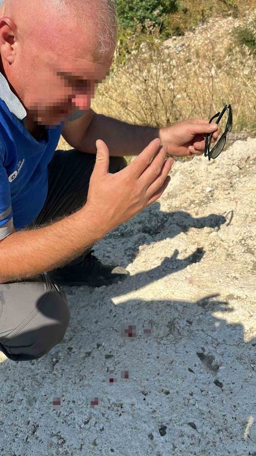Depodan izinsiz su çekimini denetleyen personelin burnunu kırdı