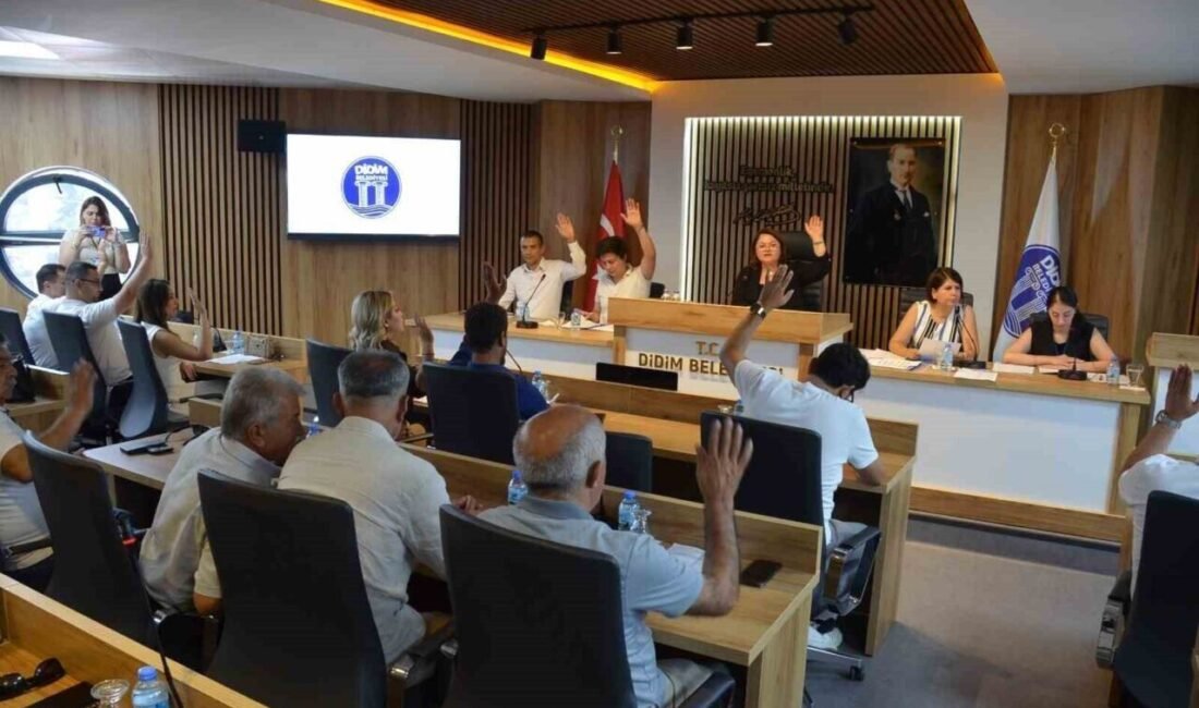 Didim Belediye Meclisi’nin Temmuz ayı olağan meclis toplantısı gerçekleştirildi. Didim