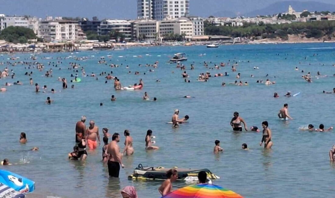 Aydın’ın Didim ilçesinde Temmuz ayında sıcaklıkları nemle birlikte 40 dereceyi