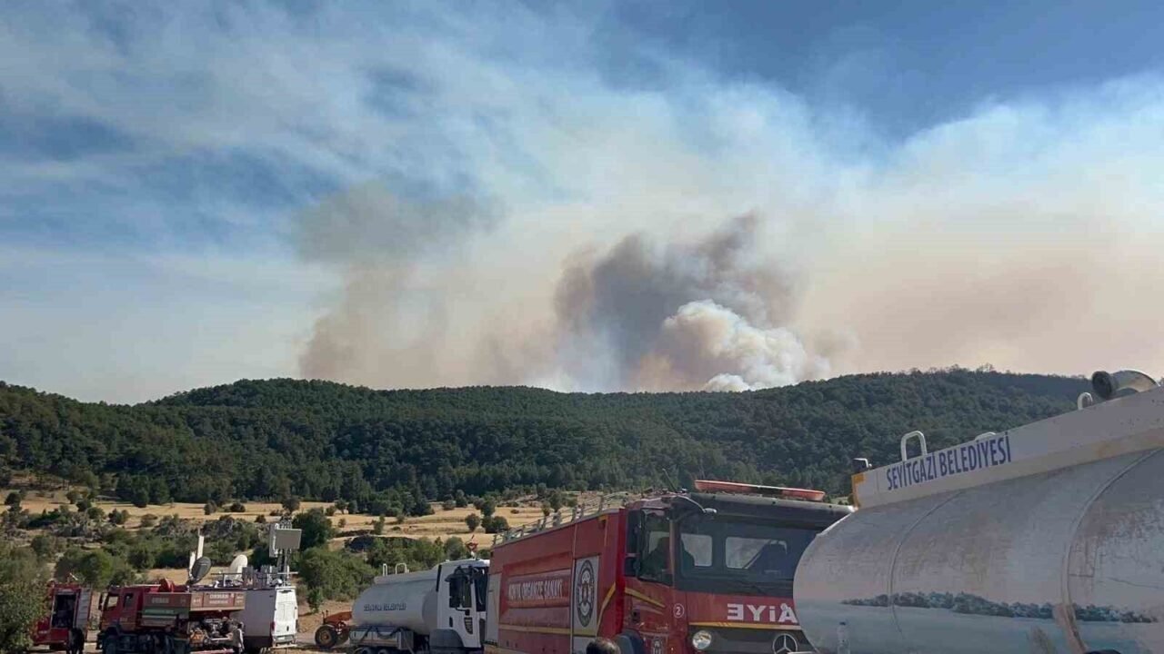 Eskişehir’deki orman yangınında 2 Denizlili ormancı şehit oldu
