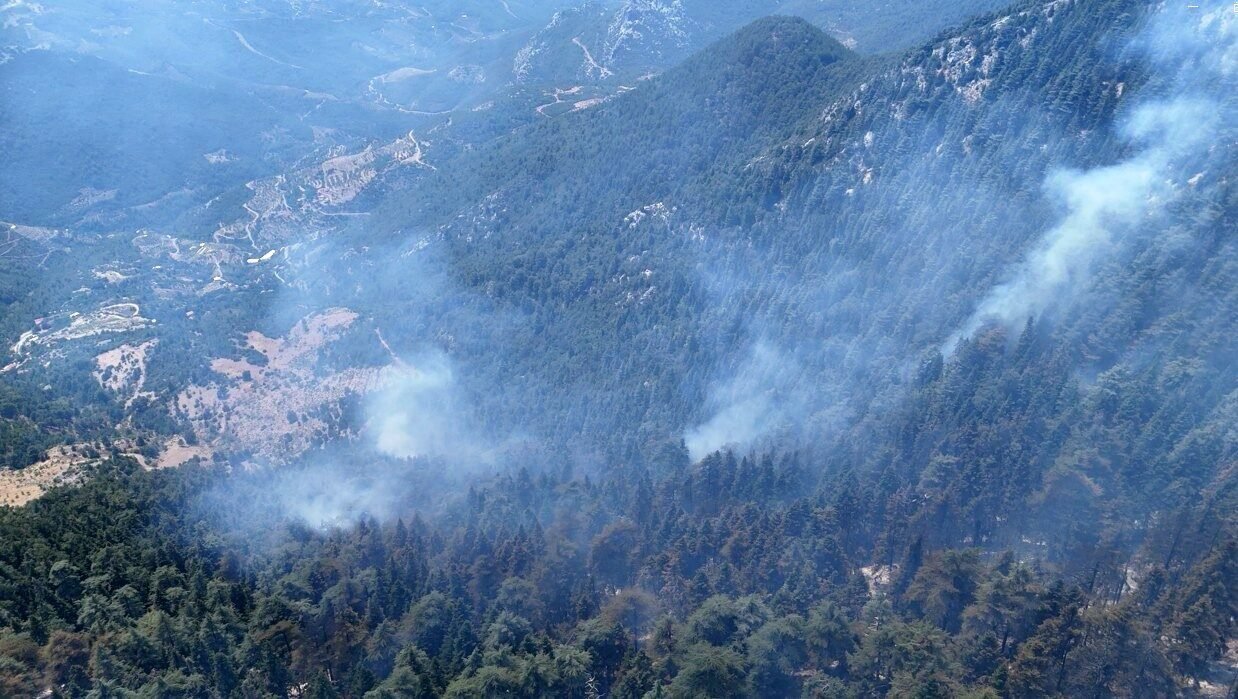 Gazipaşa’daki orman yangını 3. gününde kontrol altına alındı