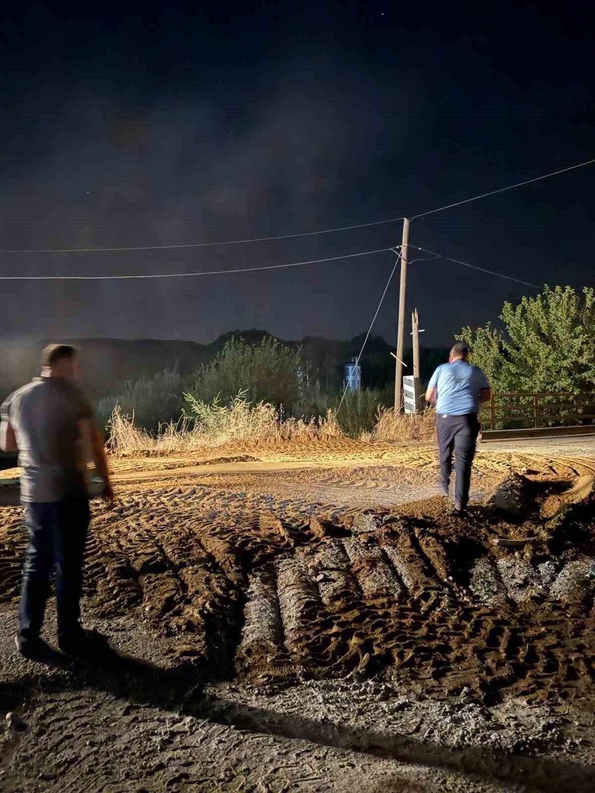 Germencik Belediyesi’nden izinsiz kazı operasyonu