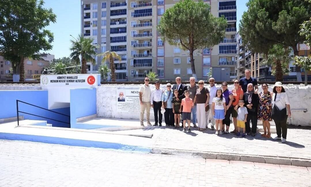 Aydın’ın İncirliova ilçesinde belediye tarafından yapılan Hacı Nevzat Demiray Alt