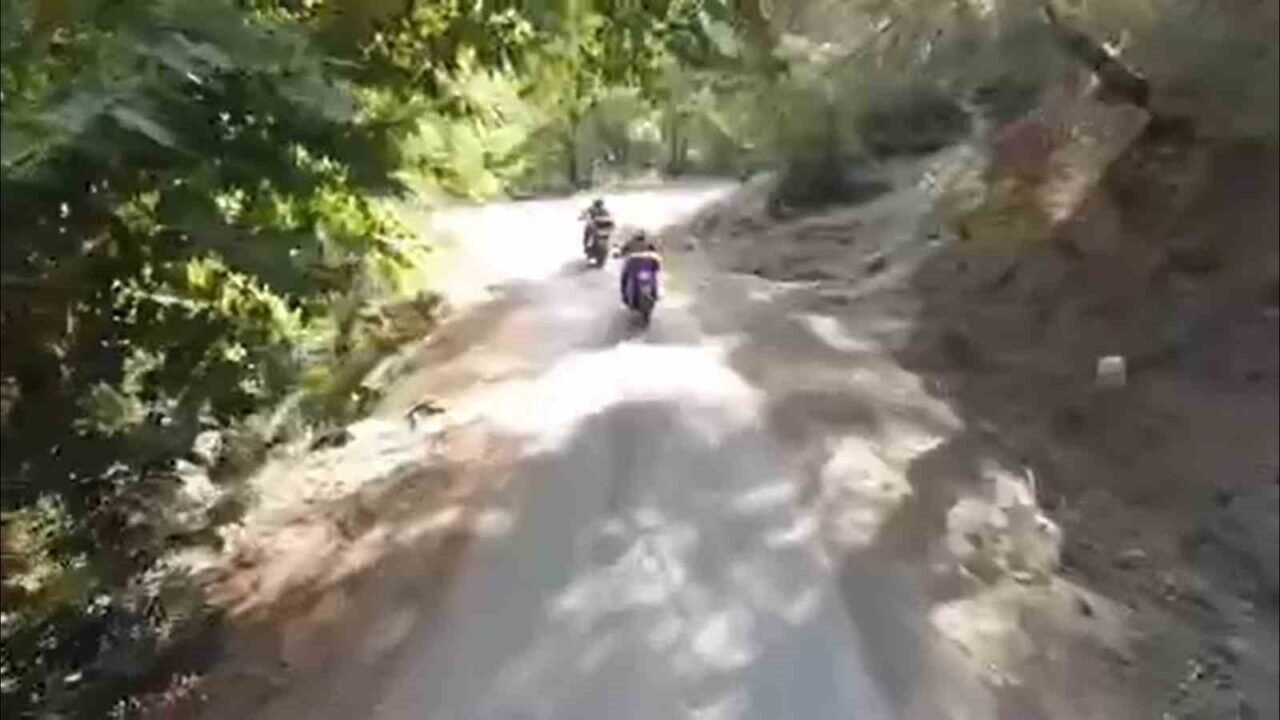 Jandarmadan baraj ve ormanlık alanda dron destekli denetim