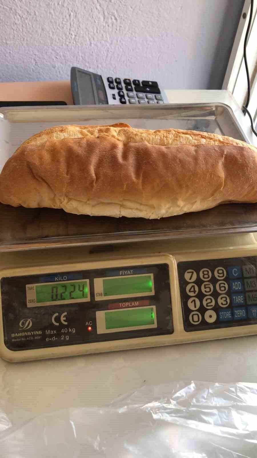 Karacasu’da fırınlara gramaj denetimi yapıldı