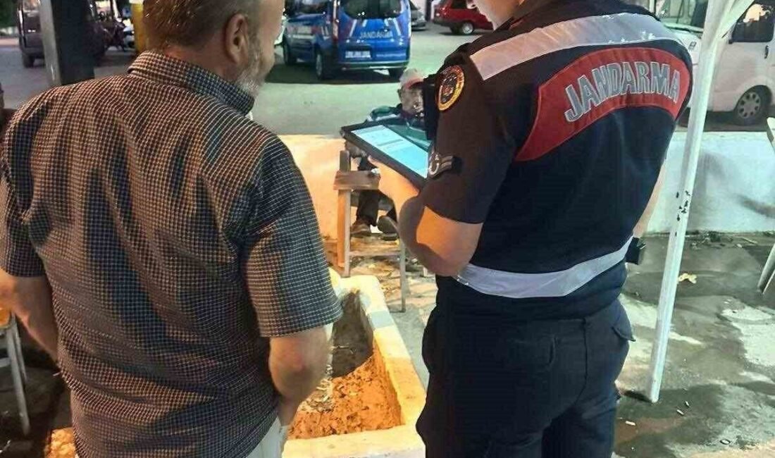 Aydın’ın Köşk ilçesinde suçun önlenmesine yönelik yapılan çalışmalar kapsamında 56
