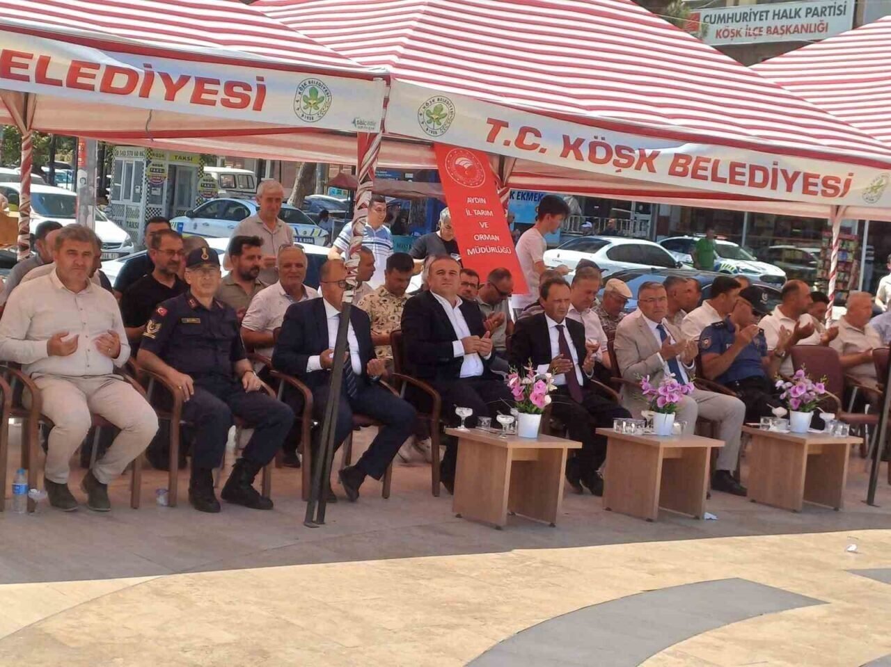 Köşk’te Akdeniz Meyve Sineği Tuzağı dağıtım töreni yapıldı