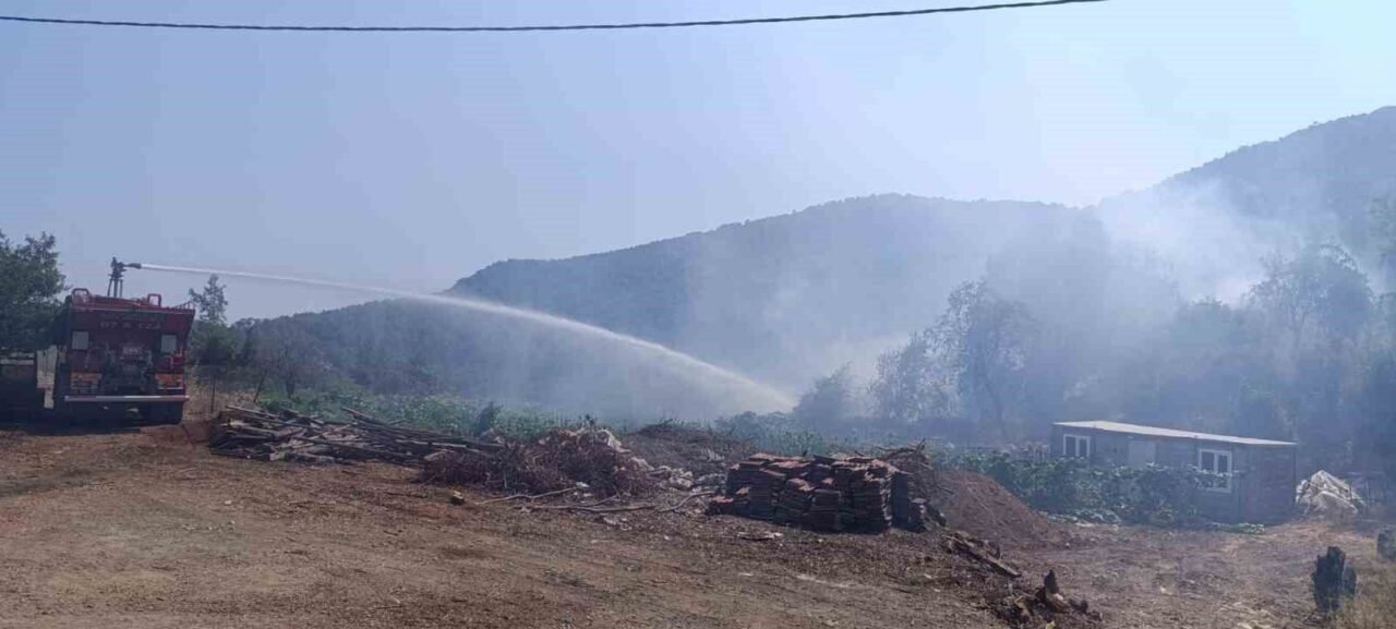 Kumluca’da makilik yangını 7 dakikada müdahale ile kontrol altın alındı Kumluca’da makilik yangını 7 dakikada müdahale ile kontrol altın alındı
