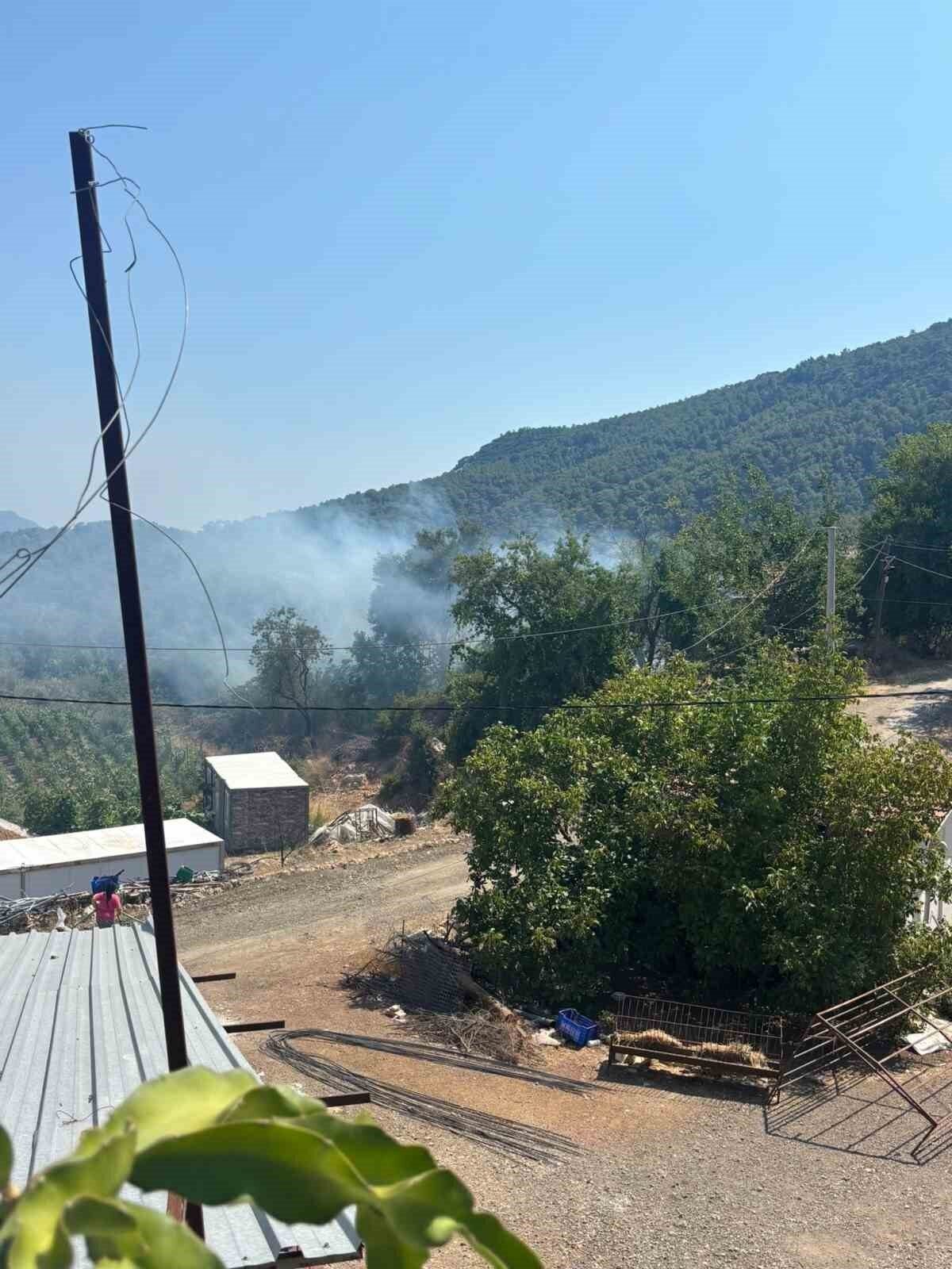 Kumluca’da makilik yangını 7 dakikada müdahale ile kontrol altın alındı