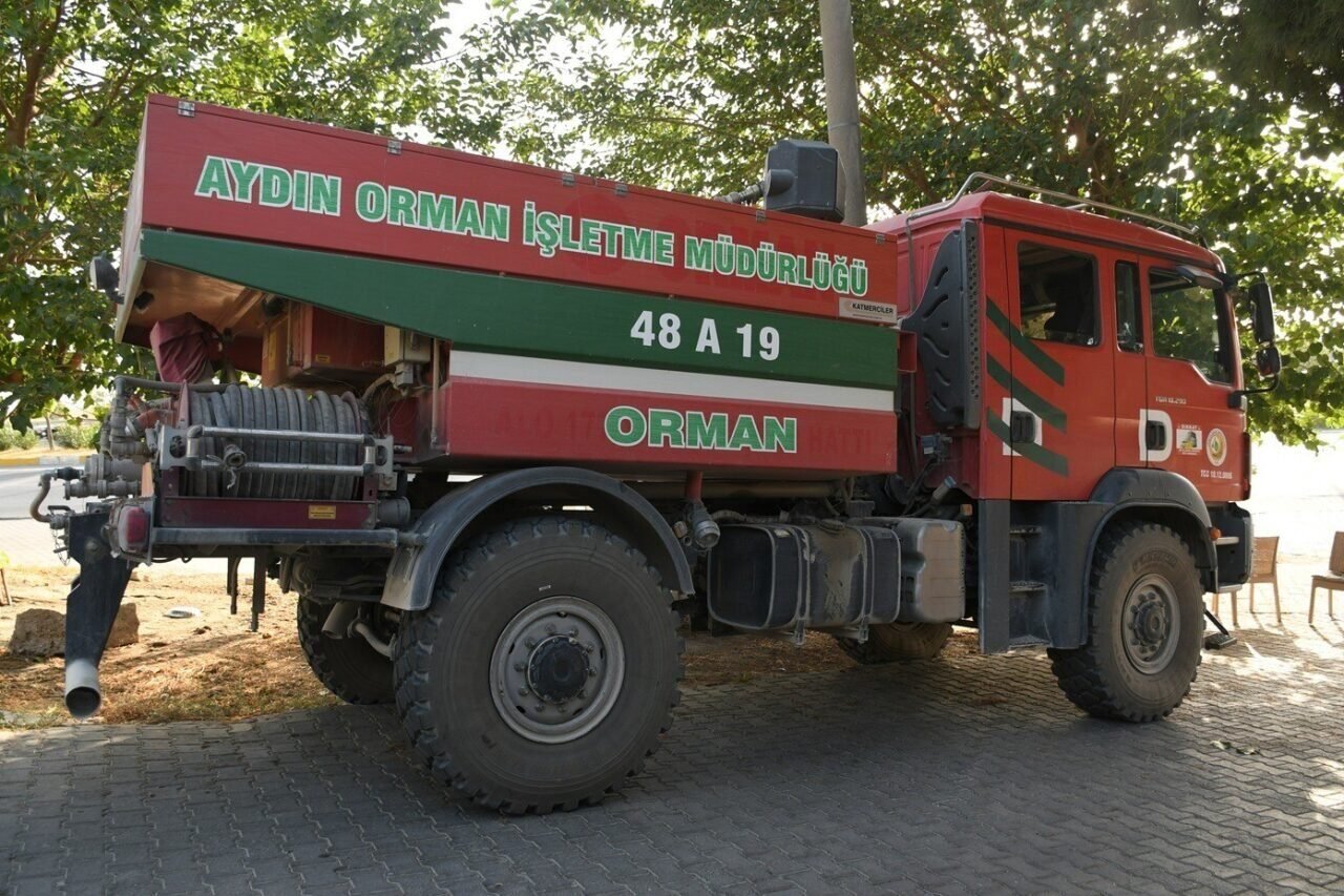Kuşadası’nda orman yangınlarına karşı güvenlik önlemleri artırıldı