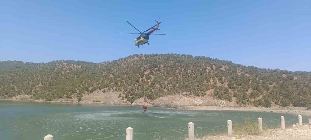 Manisa Demirci’deki orman yangını söndürüldü