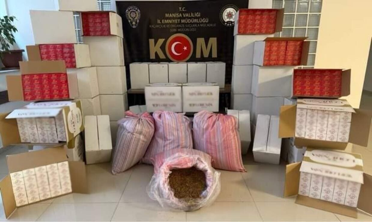 Manisa’da tütün kaçakçılığına geçit yok Manisa’da tütün kaçakçılığına geçit yok