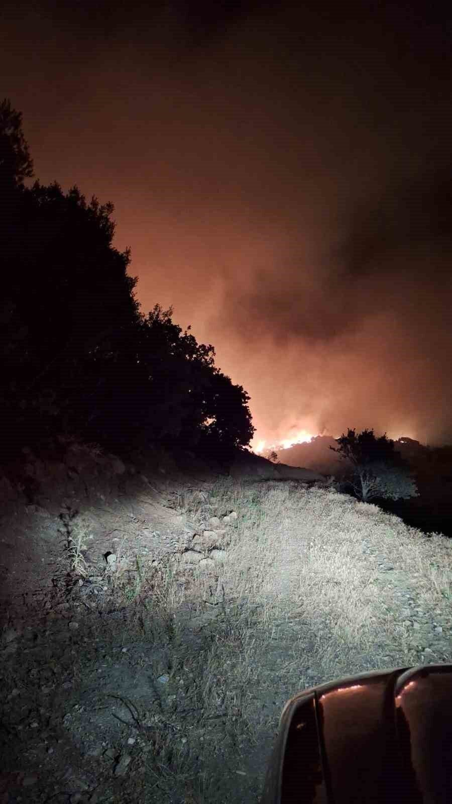 Manisa’nın Köprübaşı ilçesinde de orman yangını başladı Manisa’nın Köprübaşı ilçesinde de orman yangını başladı