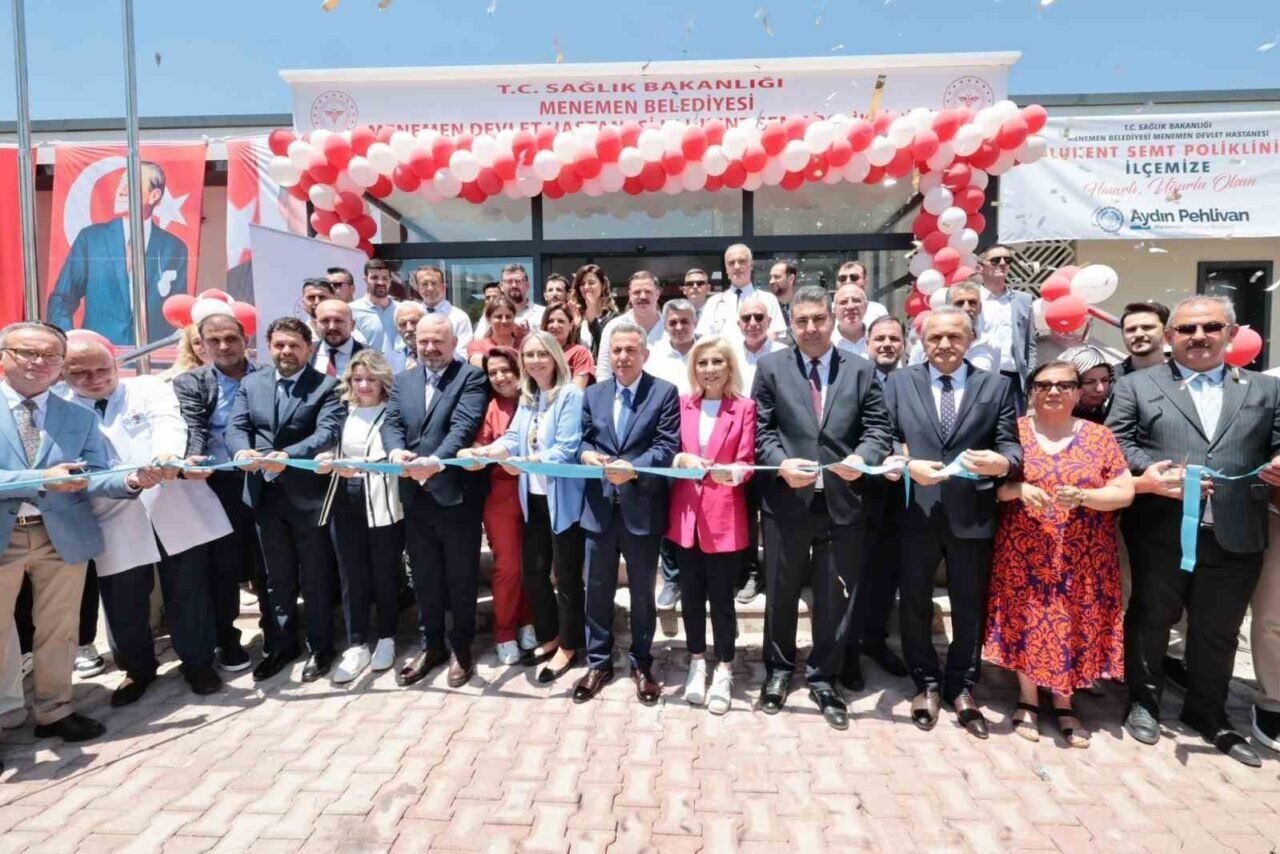 Menemen’de hastane konforunda poliklinik