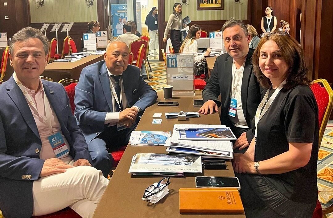 OFM Hastanesi, Kazakistan’daki sağlık fuarında Türkiye’yi temsil etti