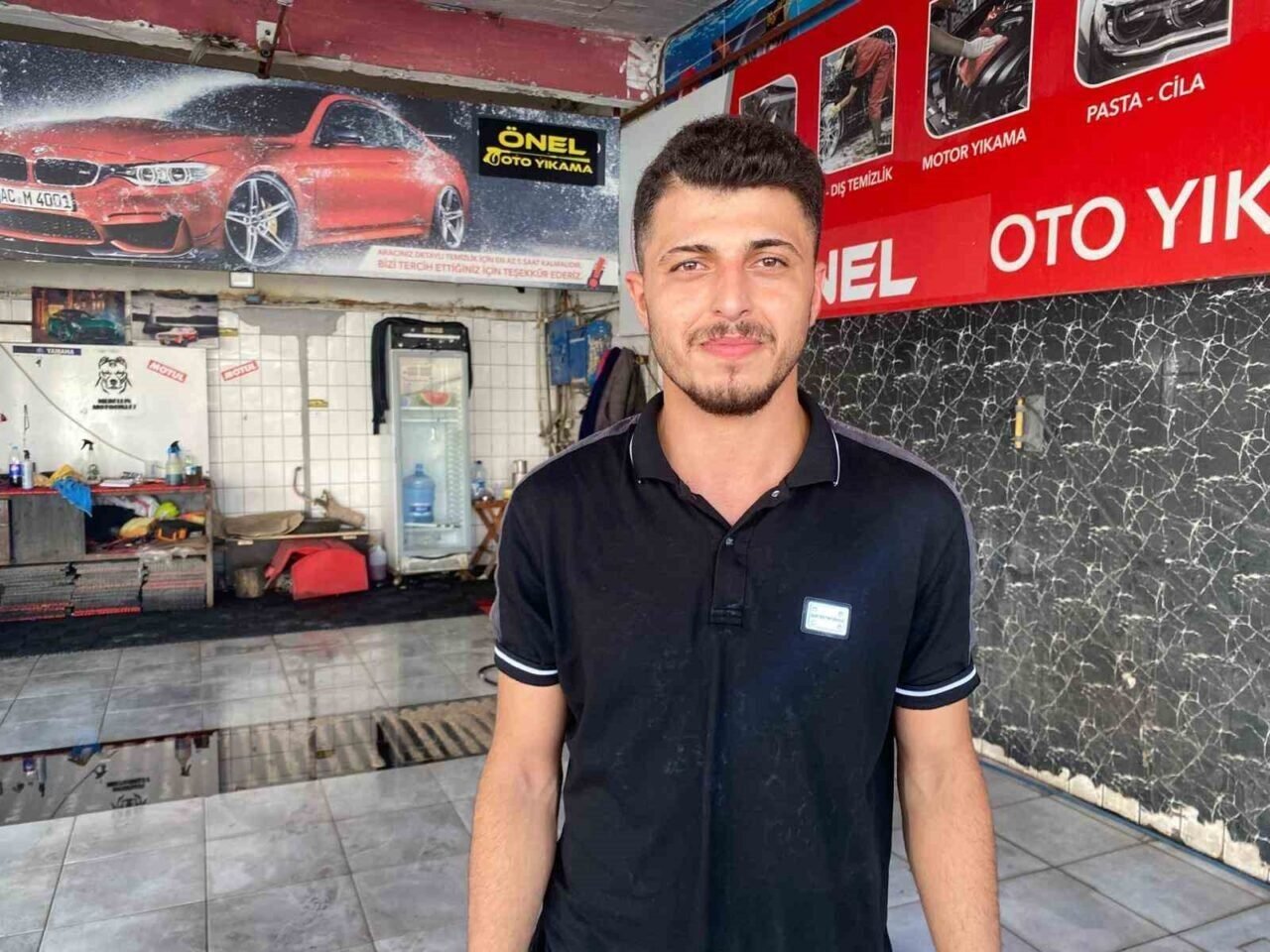 Sıcaktan bunalan köpeğin serinleme yöntemi izleyenleri gülümsetti