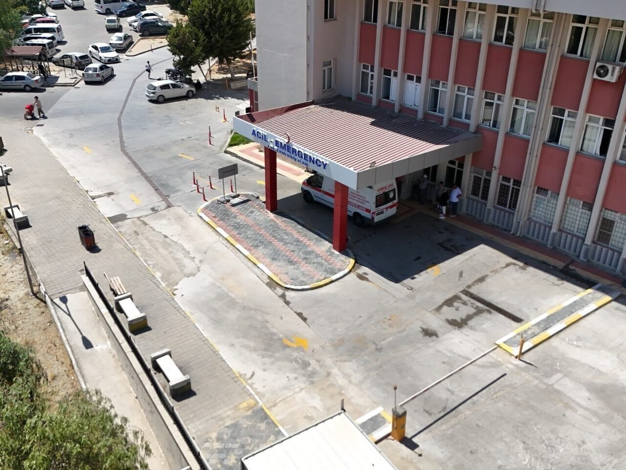 Söke Devlet Hastanesi’nde Ambulans Dönüş Alanı projesi tamamlandı