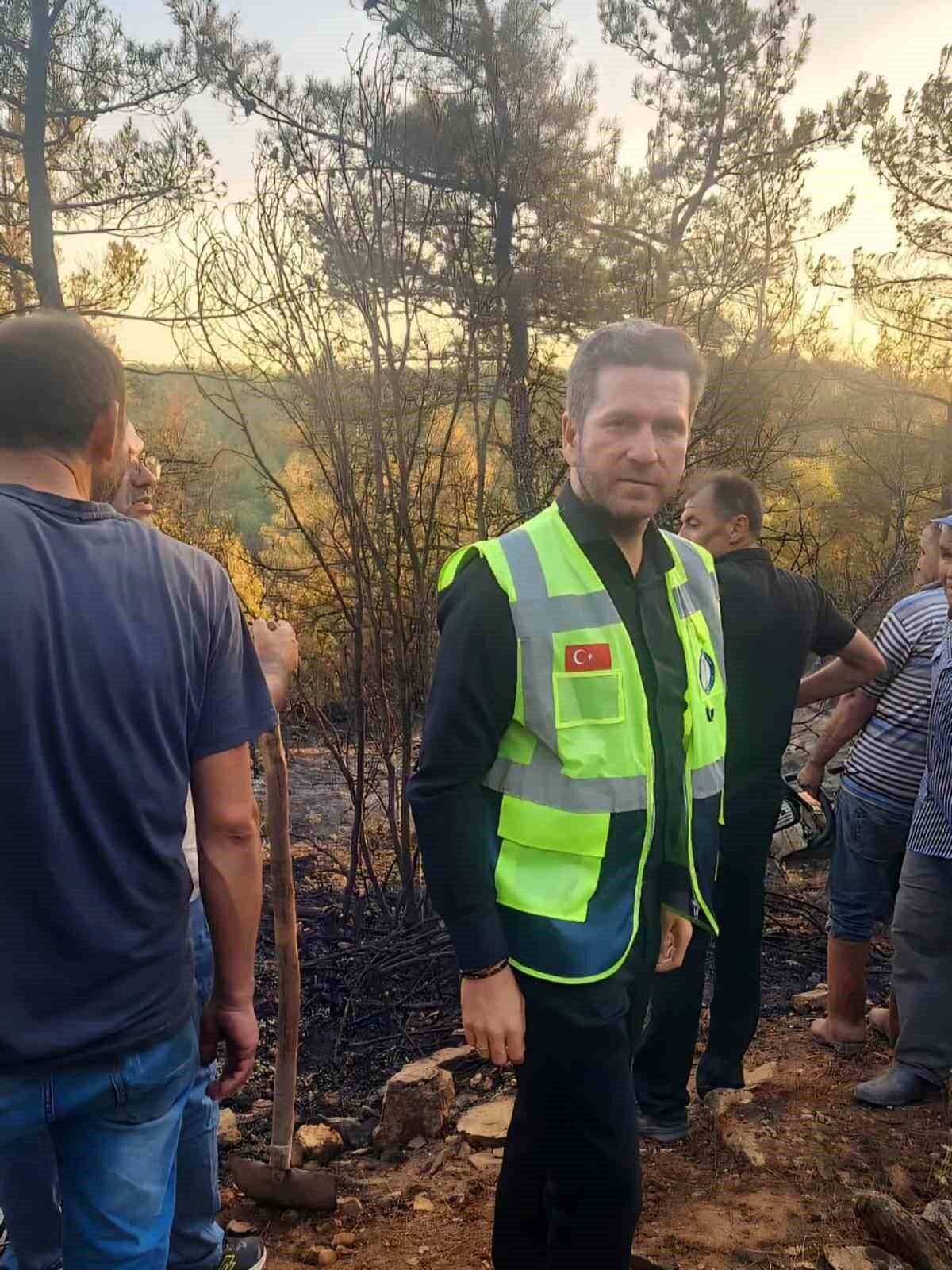 Tavas’taki orman yangını kontrol altına alındı