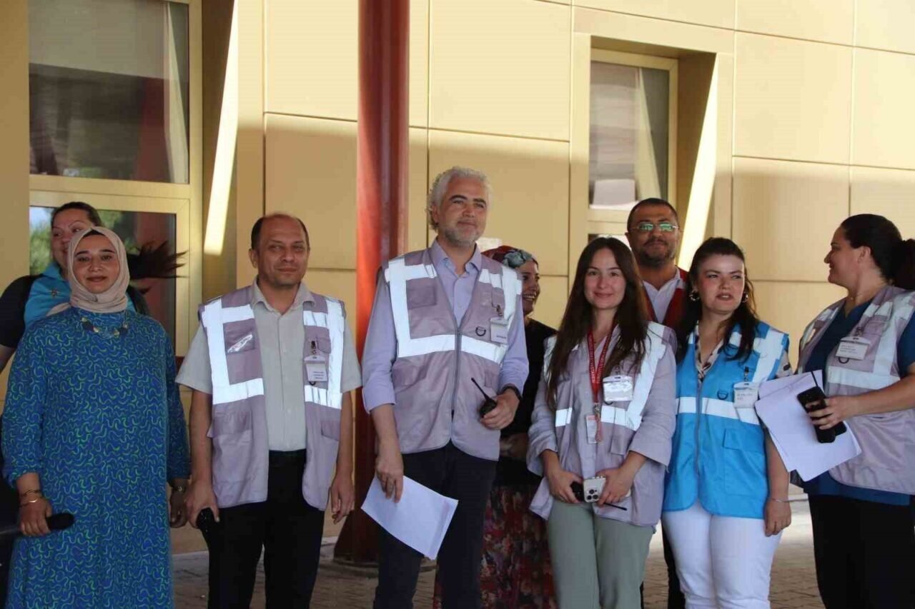 Turgutlu Devlet Hastanesi’nde gerçeği aratmayan HAP tatbikatı