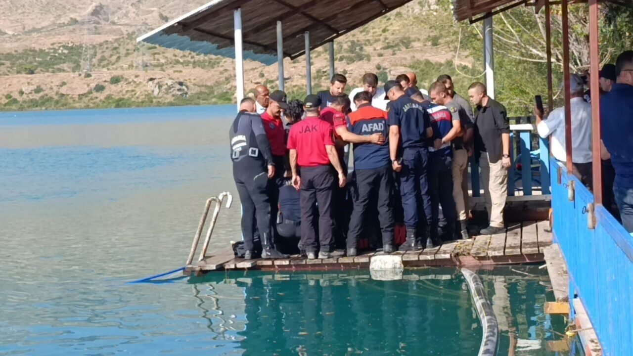 Yeğeninin düşen terliğini almak için baraj gölüne giren çocuktan acı haber