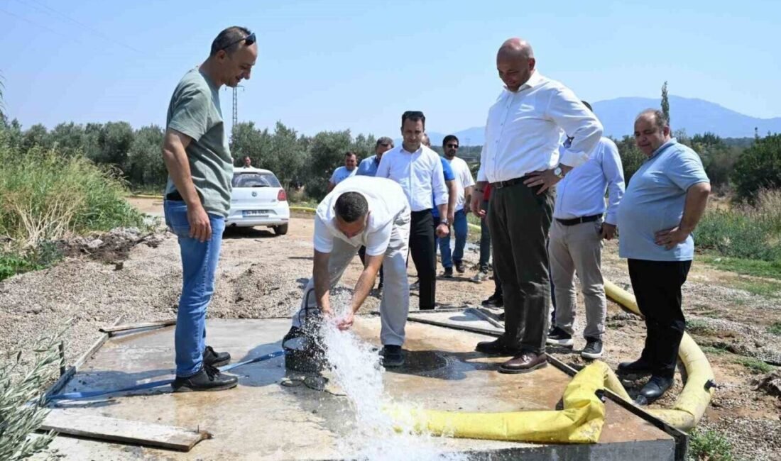 Bütün şehrin su ihtiyacını yeraltı su kaynaklarından karşılayan Manisa Büyükşehir
