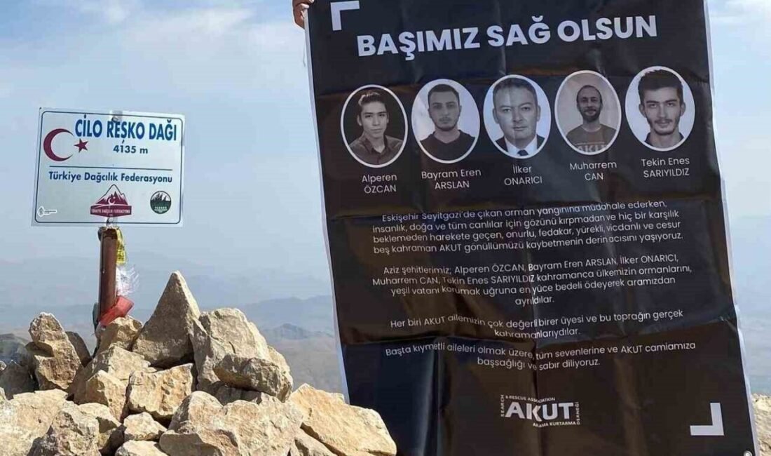Eskişehir’in Seyitgazi ilçesindeki orman yangınında hayatını kaybeden AKUT Arama Kurtarma