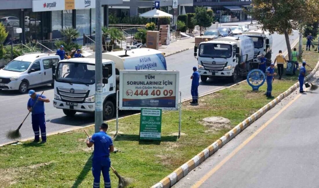 Aydın Büyükşehir Belediyesi, Kuşadası’nda temizlikten peyzaja, ulaşımdan çevre düzenlemelerine kadar
