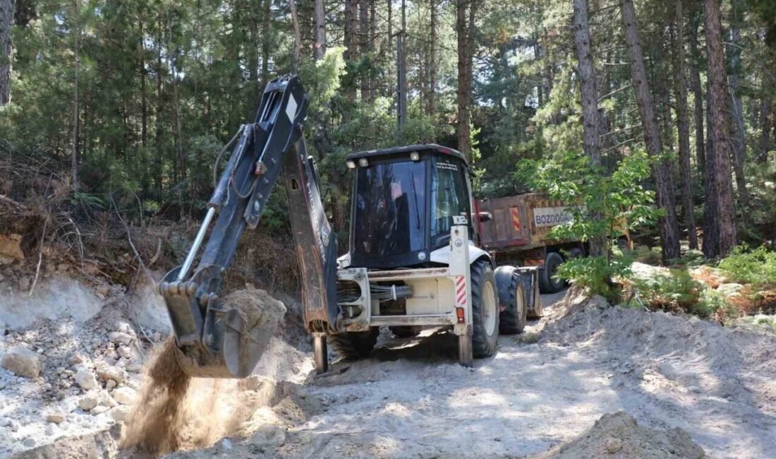 Bozdoğan’ın Madran ve Karabağlar Mahalleleri’nde yayla yolları kapsamlı bir düzenlemeden