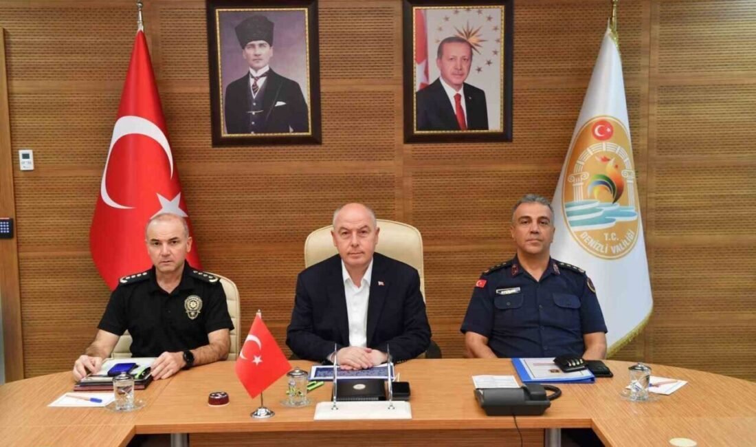 Denizli Valisi Ömer Faruk Coşkun tarafından açıklanan 2025 Temmuz ayı