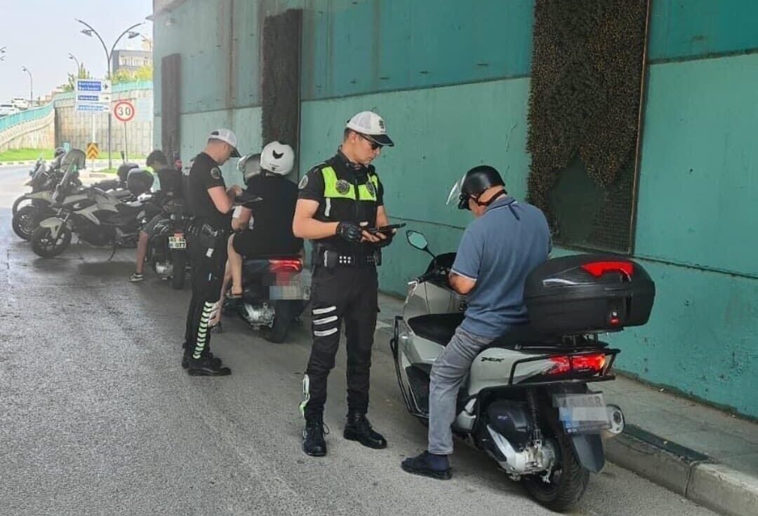 Manisa’da motosiklet denetiminde 2,5 milyon TL ceza