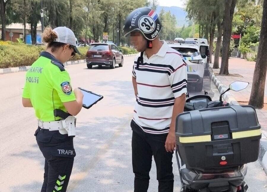 Manisa’da 2-4 Ağustos tarihleri arasında gerçekleştirilen motosiklet denetimlerinde kusurlu görülen