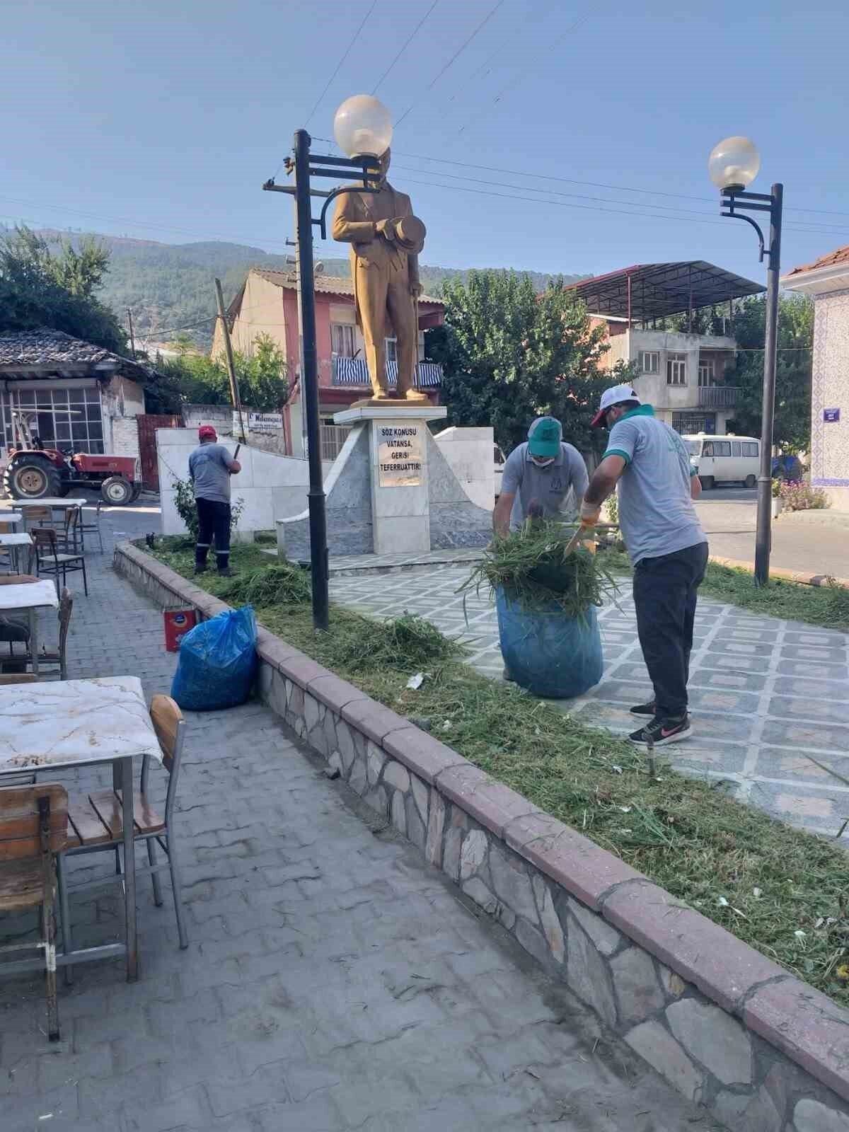 Nazilli Belediyesi’nden Pirlibey’de temizlik atağı