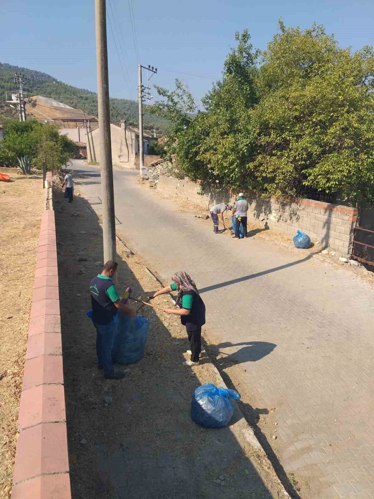 Nazilli Belediyesi’nden Pirlibey’de temizlik atağı