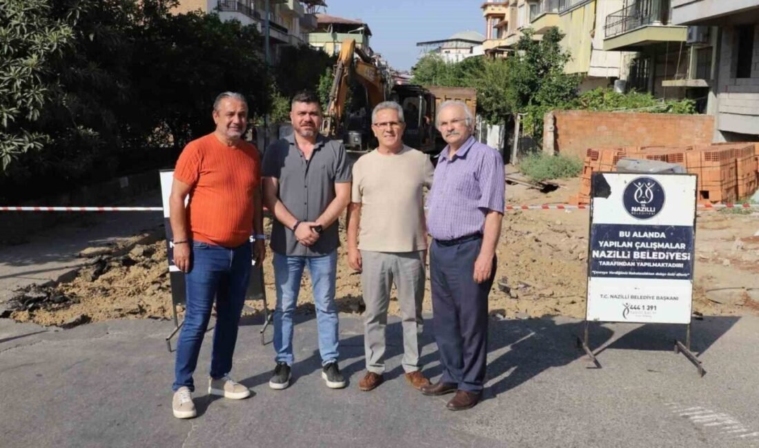 Nazilli Belediye Başkanı Dr. Ertuğrul Tetik, sabah erken saatlerde gerçekleştirdiği