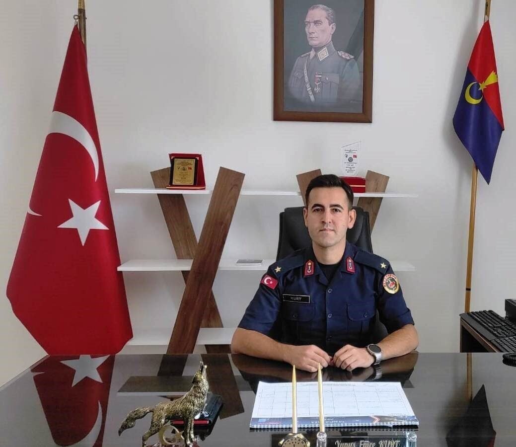 Selendi İlçe Jandarma Komutanı Kurt göreve başladı Selendi İlçe Jandarma Komutanı Kurt göreve başladı