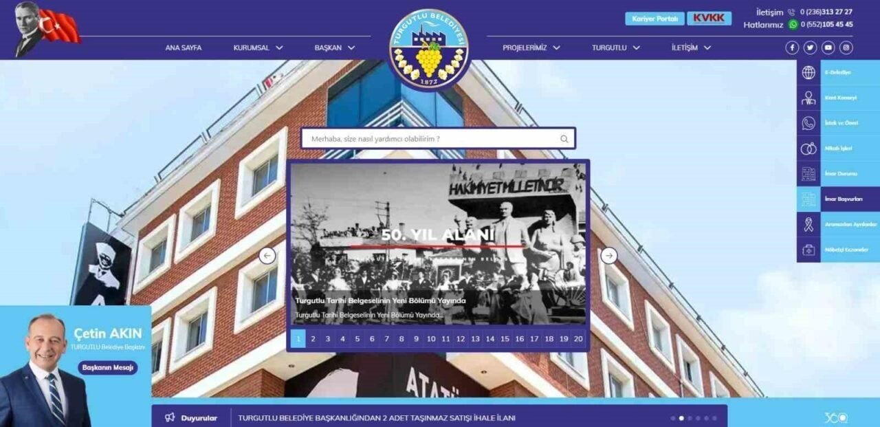Turgutlu Belediyesinden bir yenilik daha Turgutlu Belediyesinden bir yenilik daha